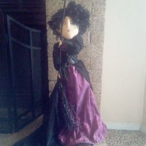 Wicked Webster's Witch Doll Decor